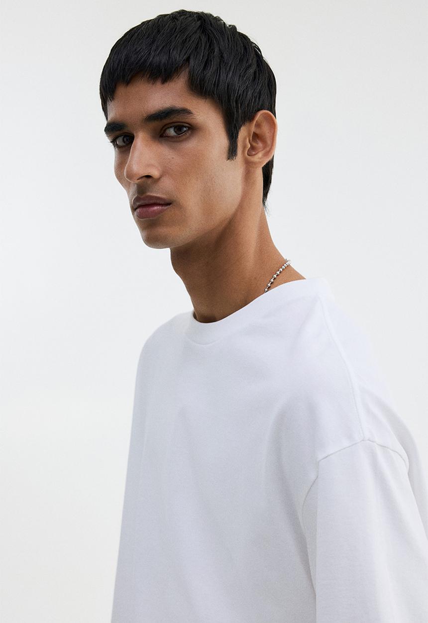 H&M - Oversized fit t-shirt - white