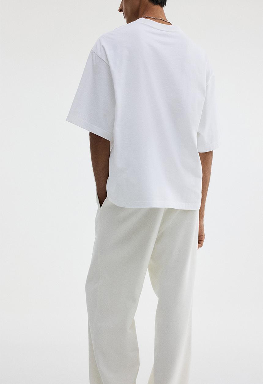 H&M - Oversized fit t-shirt - white