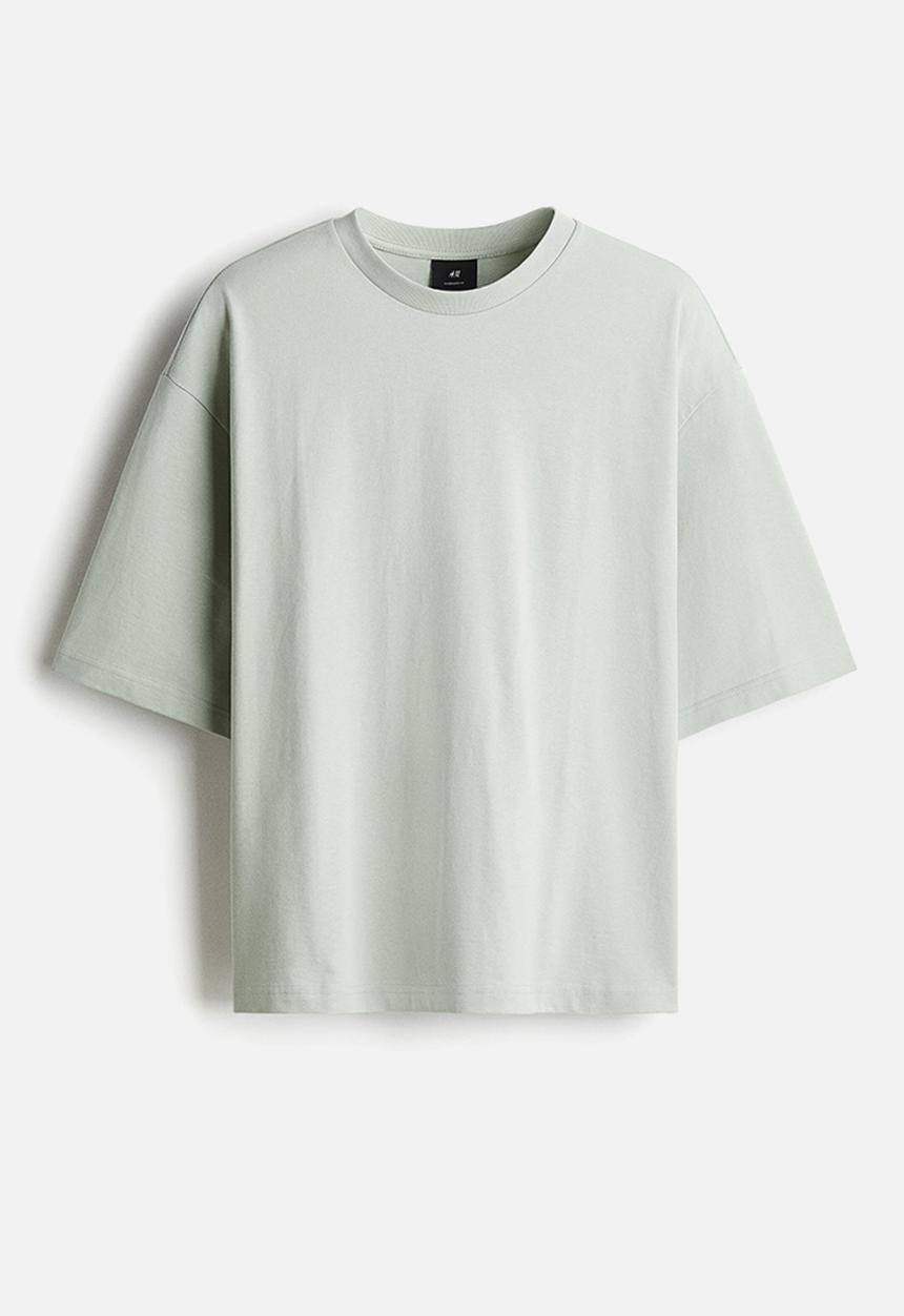 H&M - Oversized fit t-shirt - mint green