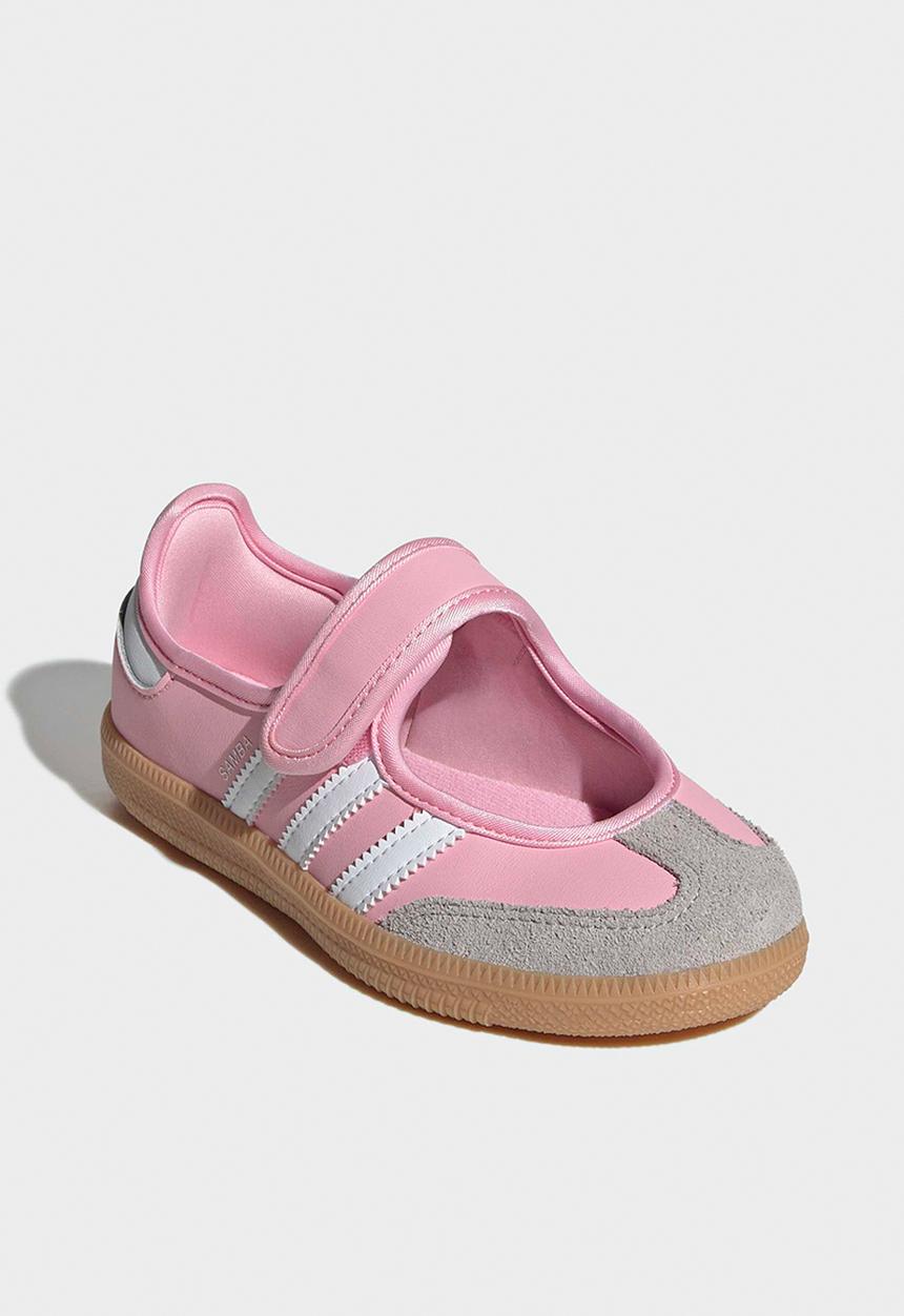 adidas Originals - Samba Jane C - Light Pink/Ftwr White/Gum 3