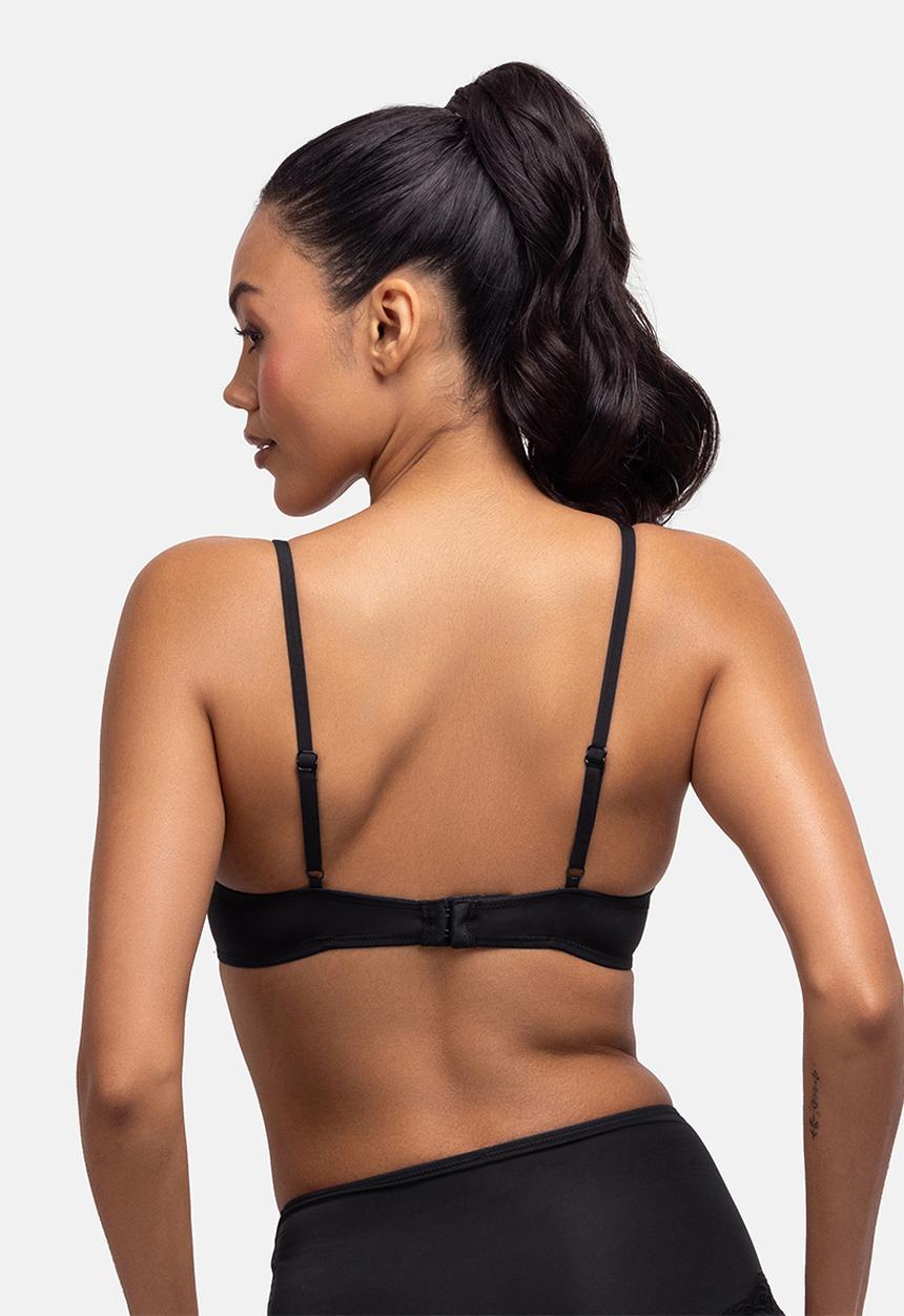 DORINA - Fili/lace 2 pack light padded soft bra - beige & black