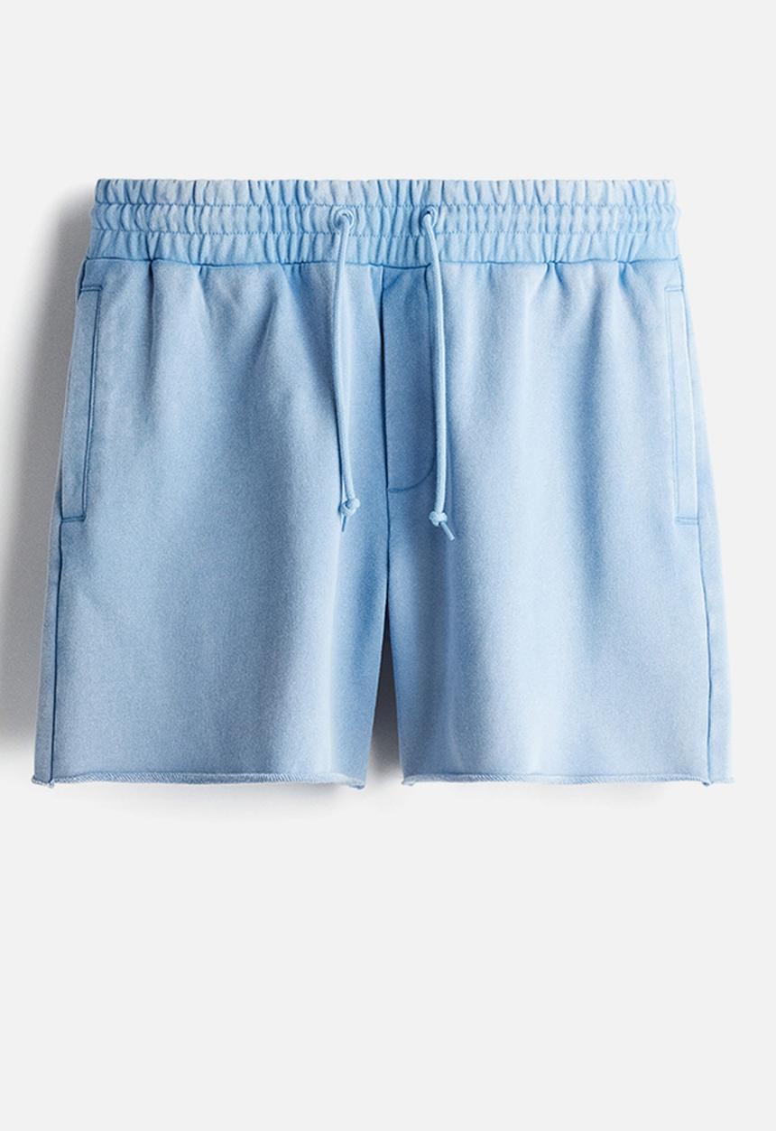 H&M - Relaxed fit shorts - light blue