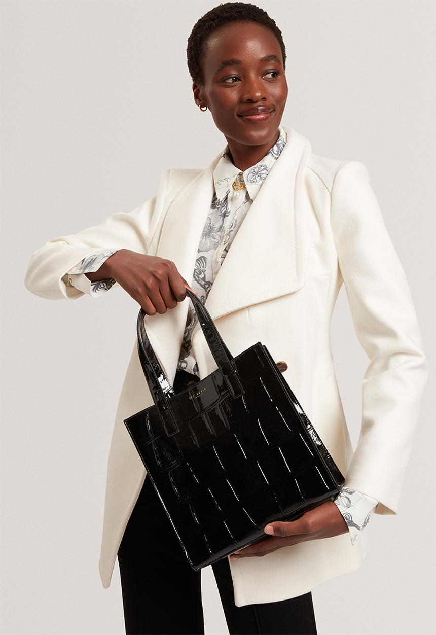 Ted Baker - Vivanaa small icon hand bag - black