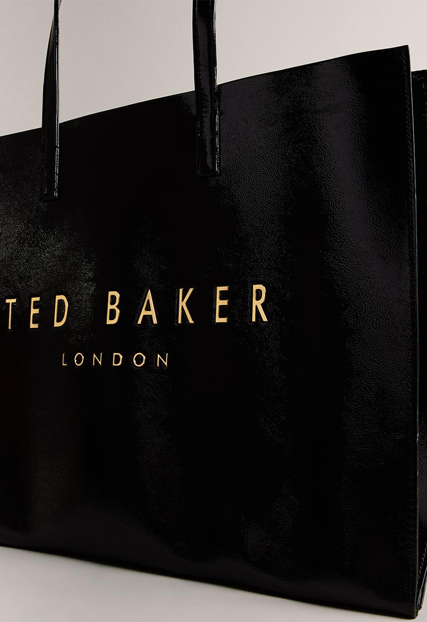 Ted Baker - Crikon Extra Large Icon Tote Bag - Black