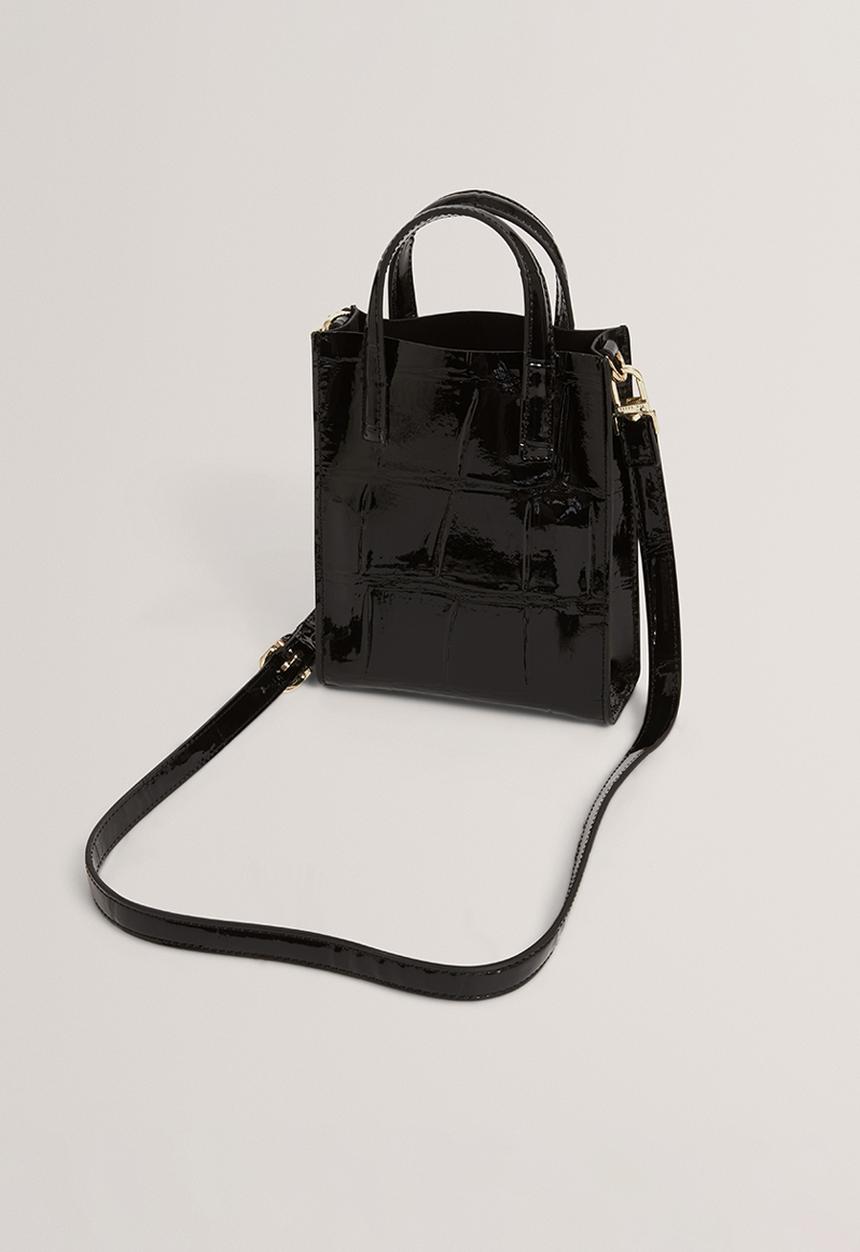 Ted Baker - Viienna mini icon crossbody bag - black