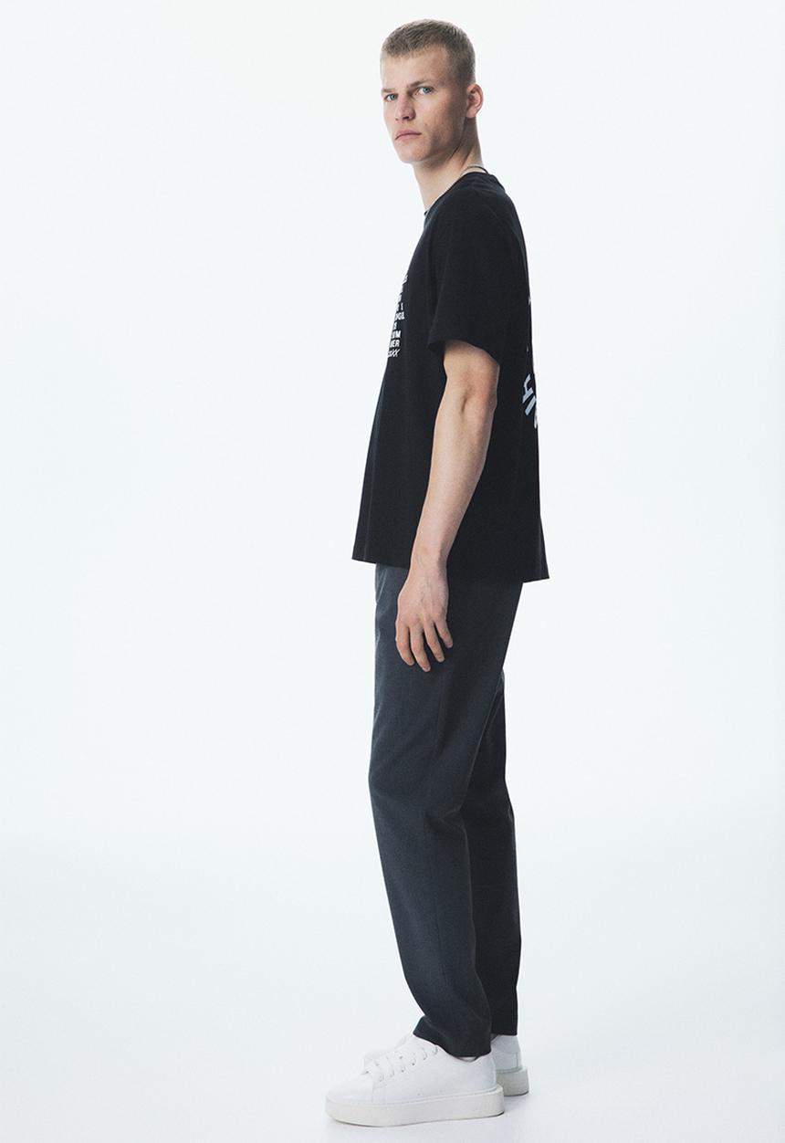 H&M - Slim fit trousers - dark grey