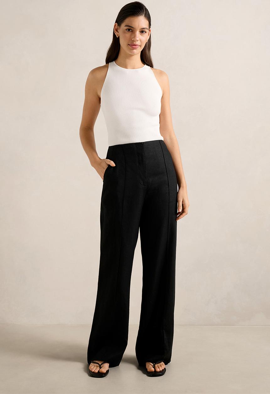 Forever New - Carla Racer Knit Rib Tank Top