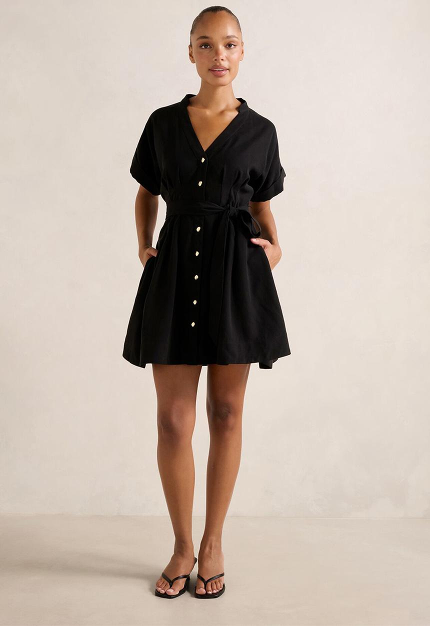 Forever New - Brydie Belted Mini Dress - Black