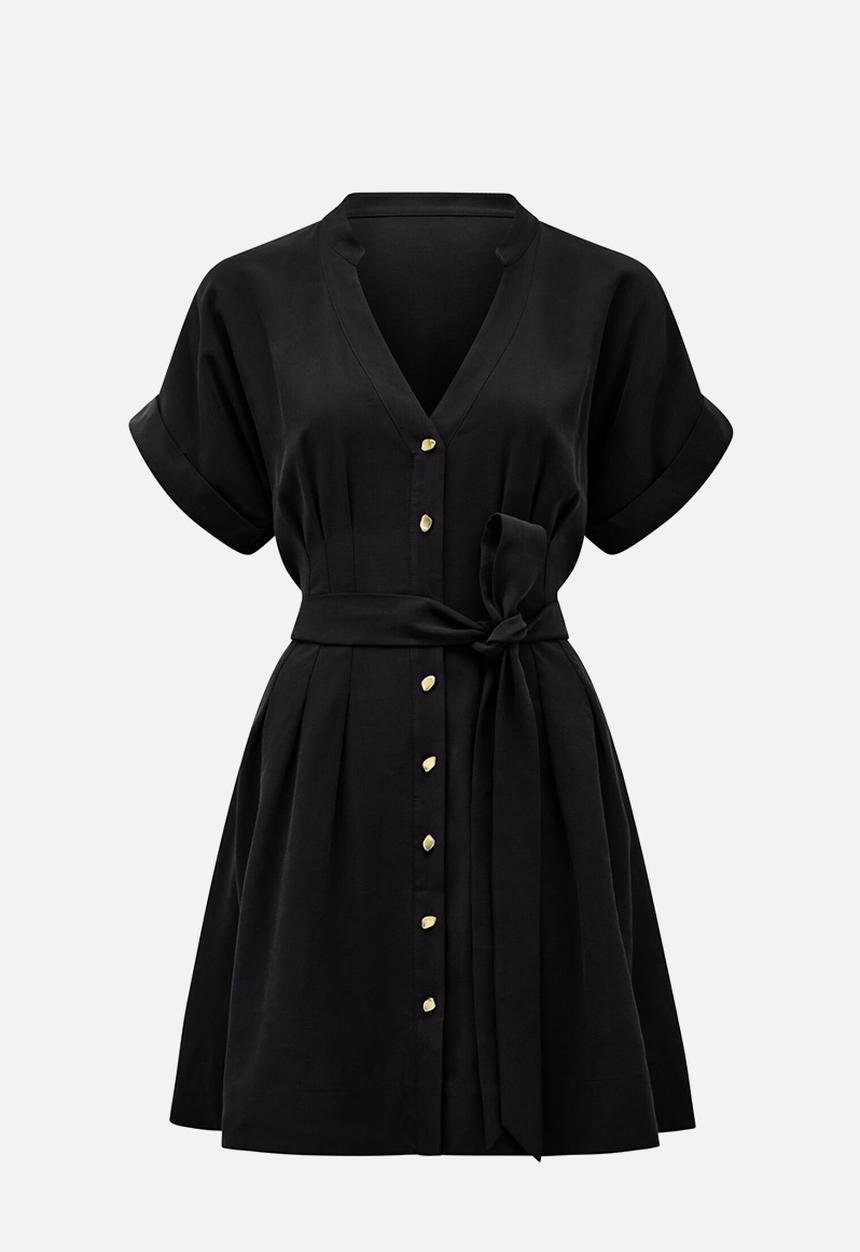 Forever New - Brydie Belted Mini Dress - Black
