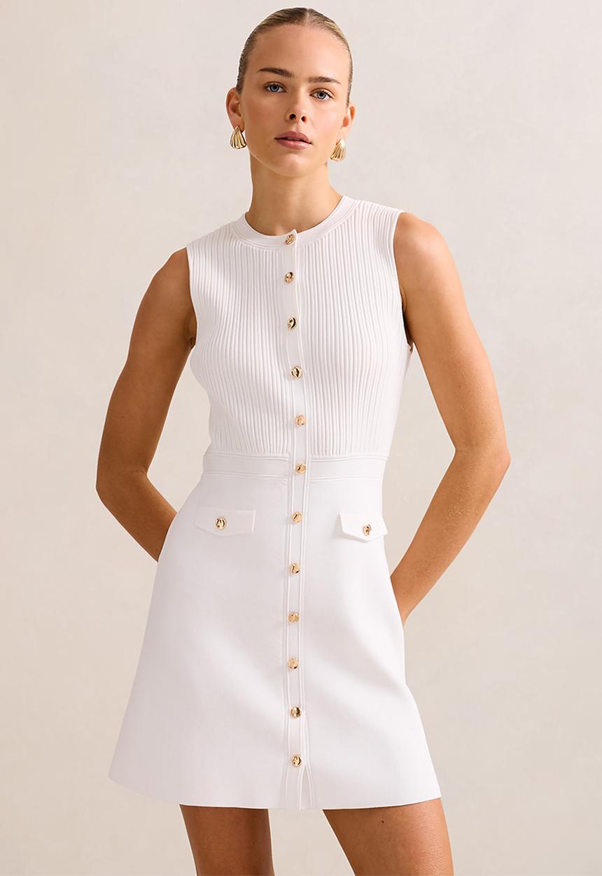 Forever New - Issie Stitch Interest Mini Dress