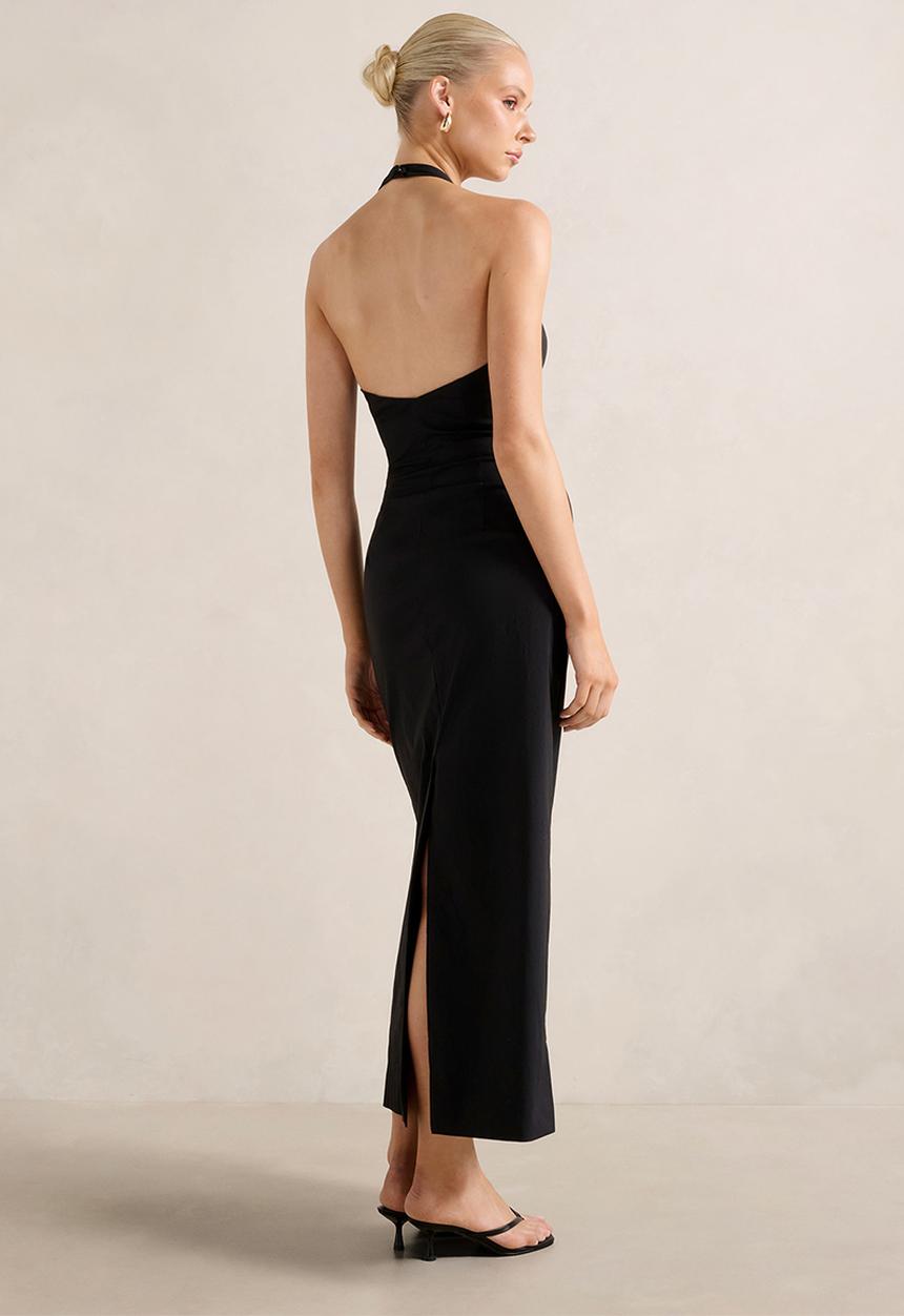 Forever New - Tia Stretch Cotton Halter Midi Dress