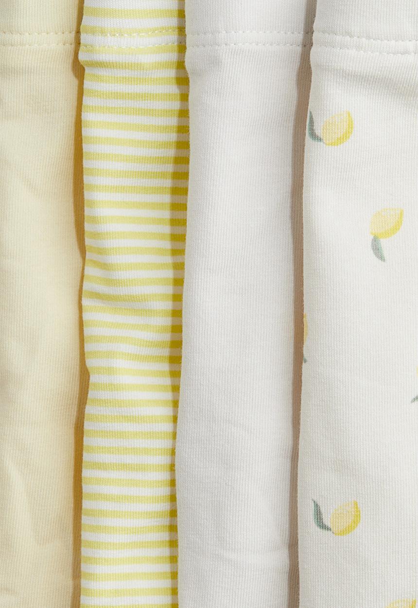 H&M - 5-Pack cotton boxers - yellow/white 