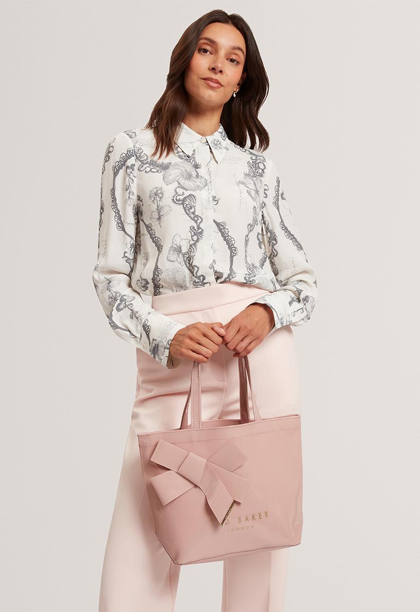 Ted Baker - Nikicon small bow icon hand bag-pink
