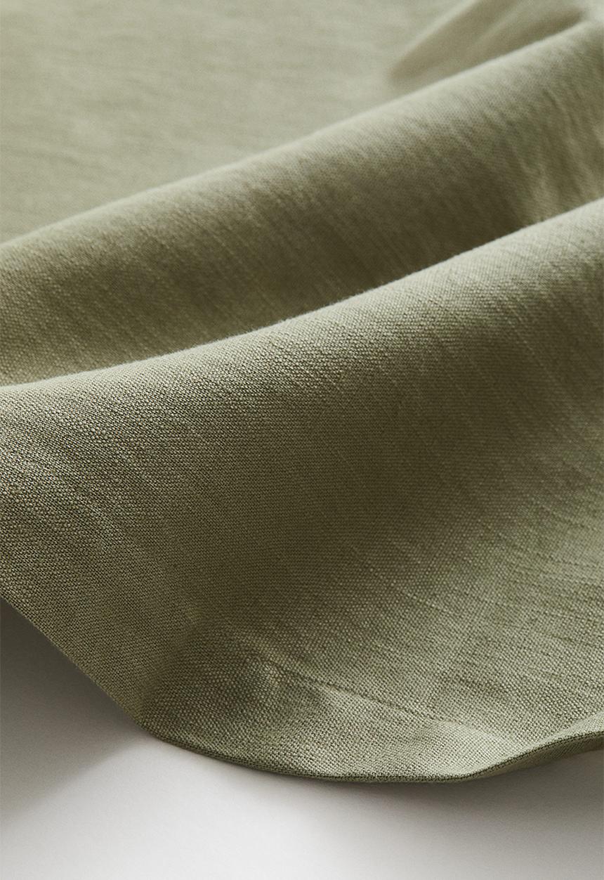 H&M - Cotton-blend tablecloth - sage green