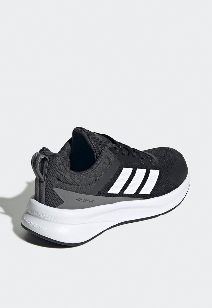 adidas Performance - Fortarun 4.0 J - Core Black/Ftwr White/Carbon