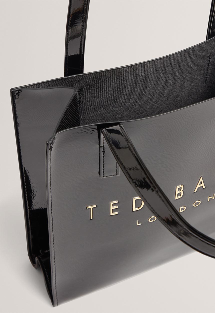 Ted Baker - Crinion Crinkle Small Icon Bag - Black