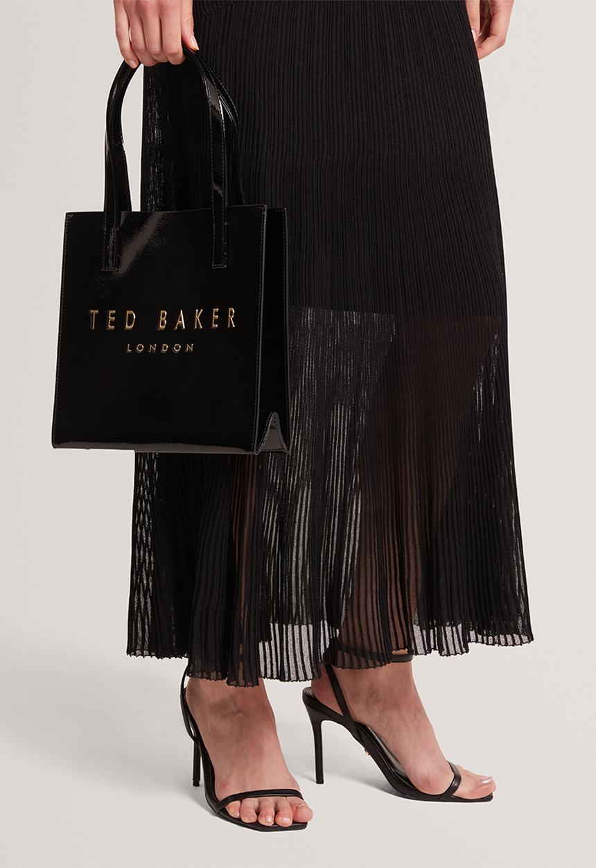 Ted Baker - Crinion Crinkle Small Icon Bag - Black