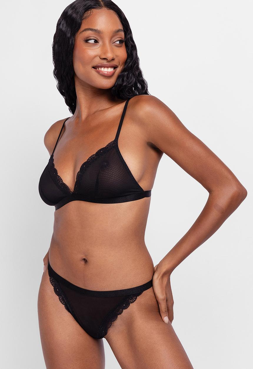 DORINA - Misha-3 pack bralette - pink & black