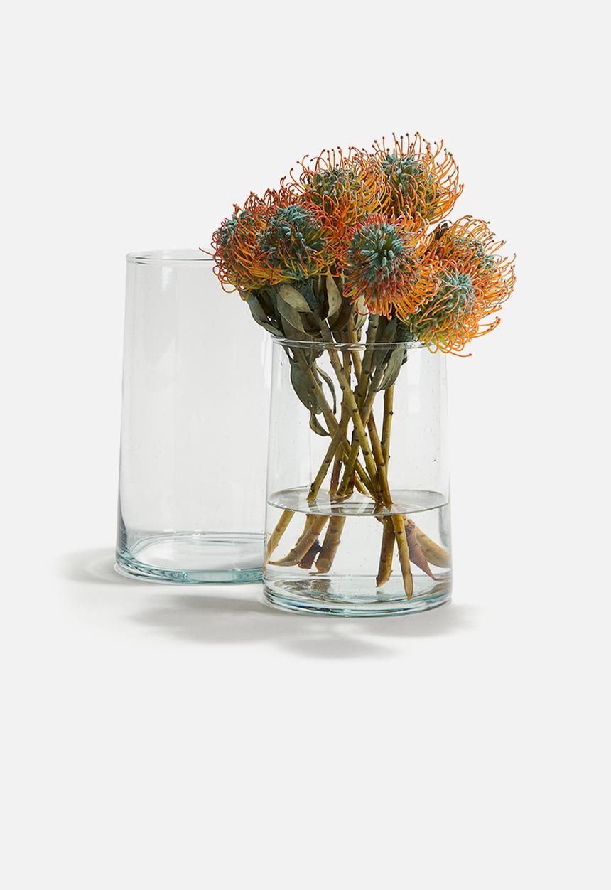 H&M - Glass candle lantern - clear glass
