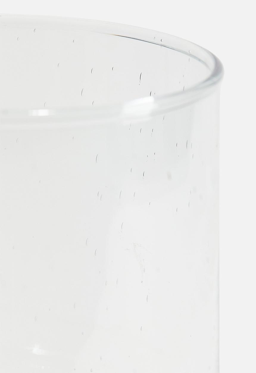 H&M - Large glass candle lantern - clear glass
