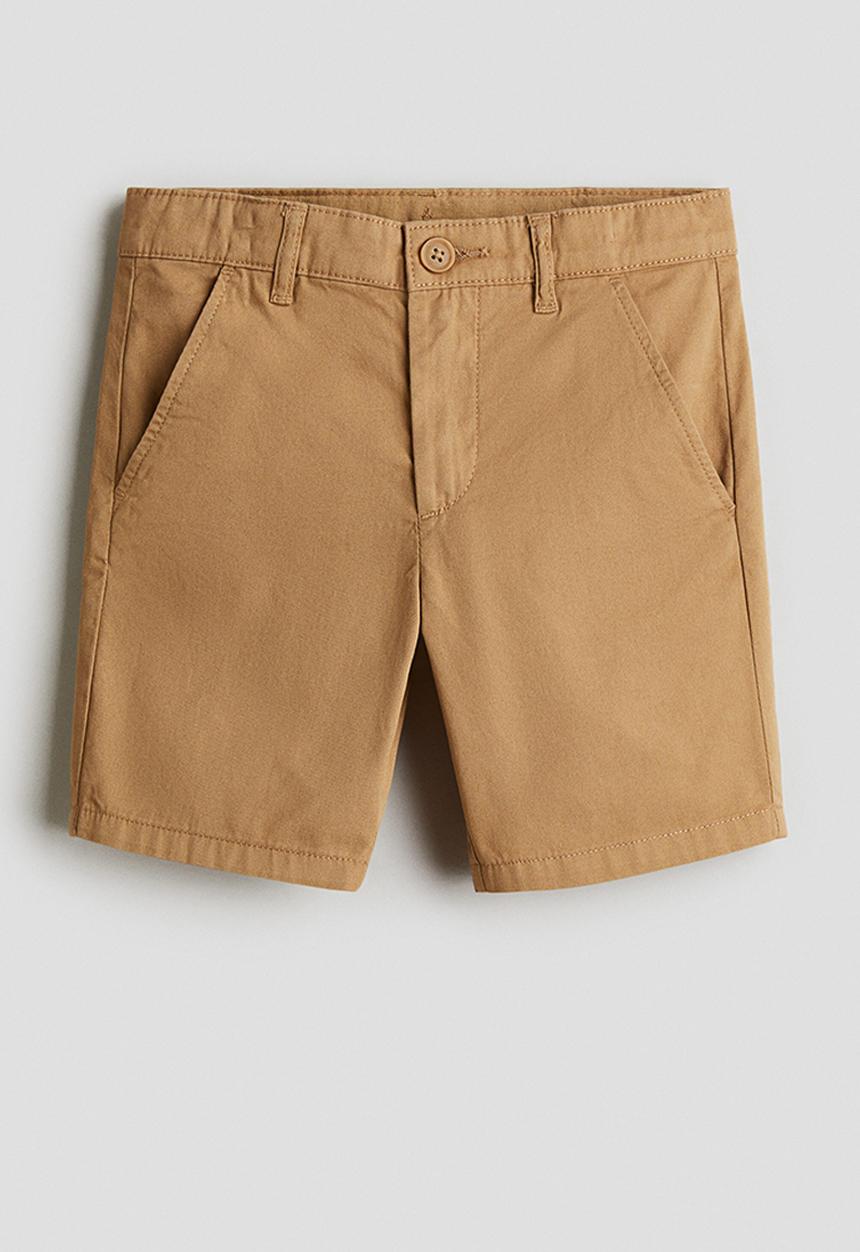 H&M - Cotton chino shorts - beige