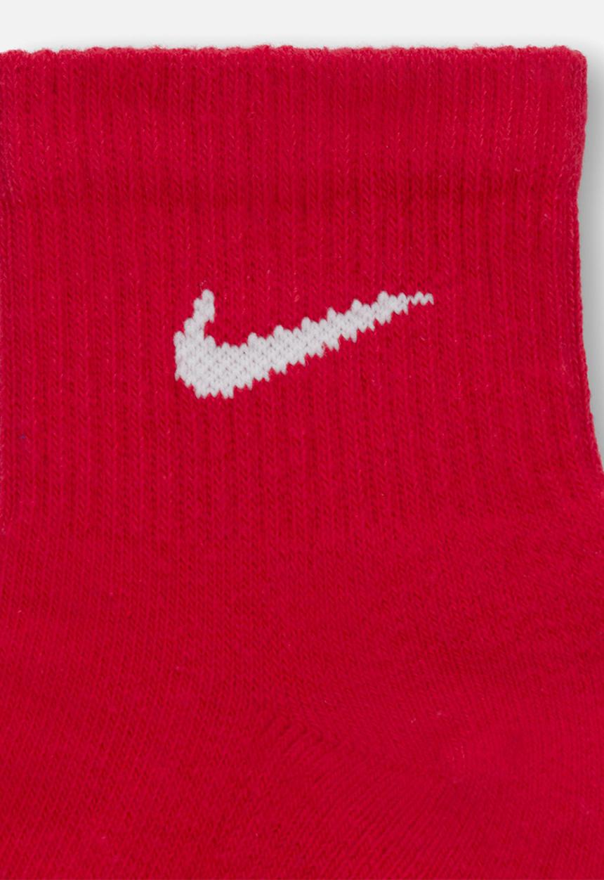 Nike - Everyday Plus Cushioned Training Ankle Socks (3 Pairs) - Red/Wht/Blue