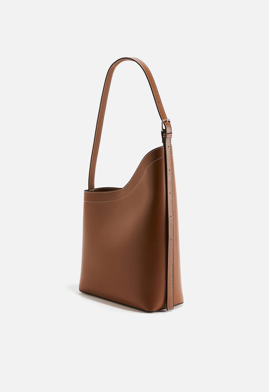 H&M - Asymmetric shopper - brown
