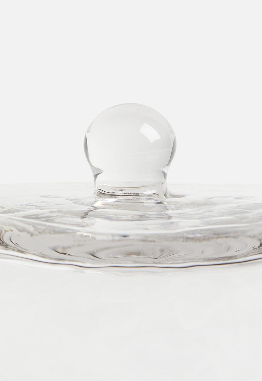 H&M - Marble butter dish - light beige marbles