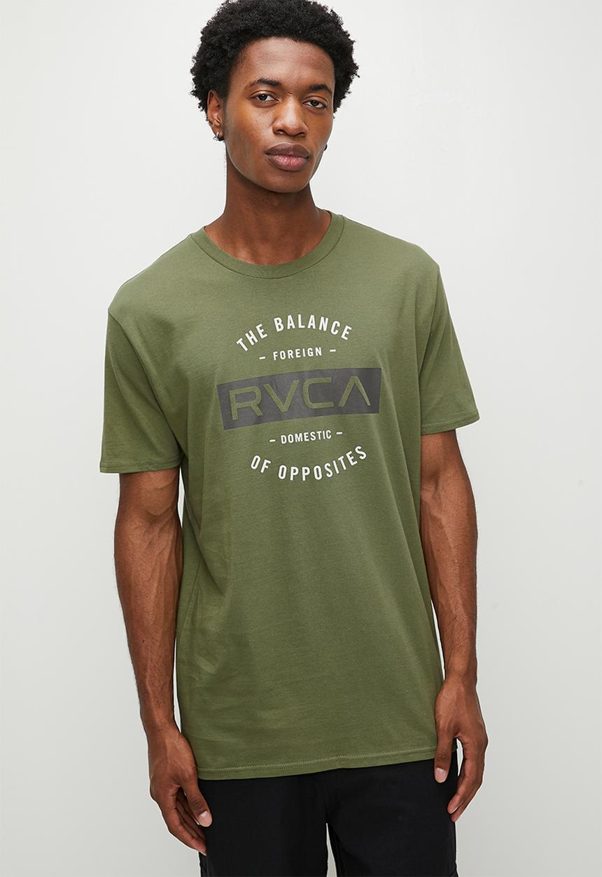 RVCA - After Balance Ss Tee - Green