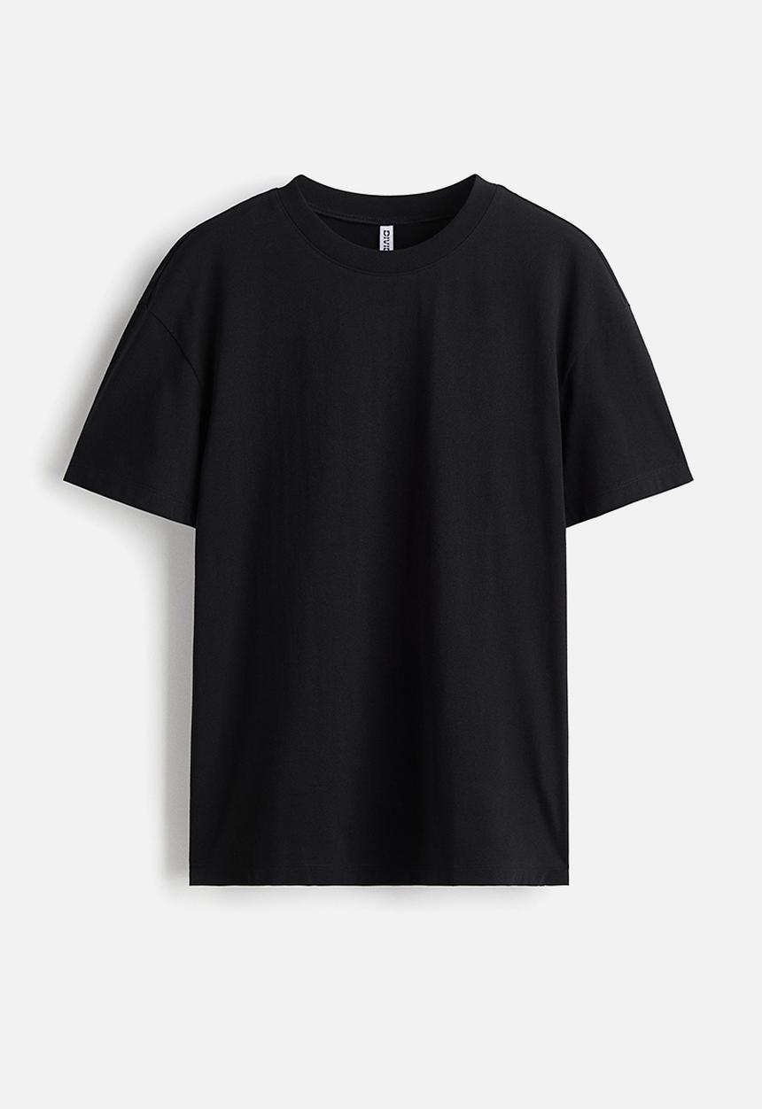 H&M - Loose-fit t-shirt - black