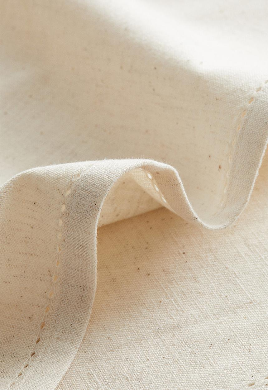 H&M - 4-pack linen-blend napkins - cream