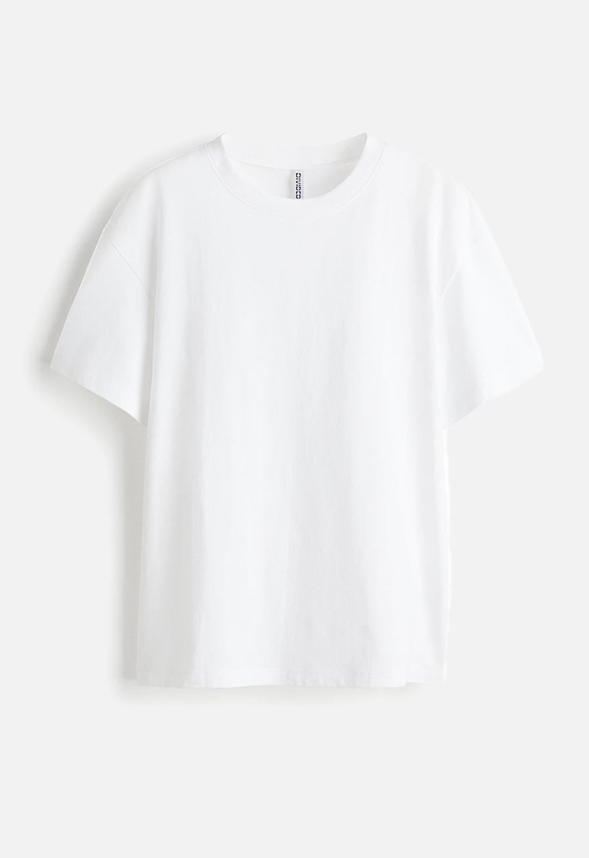 H&M - Loose-fit t-shirt - white