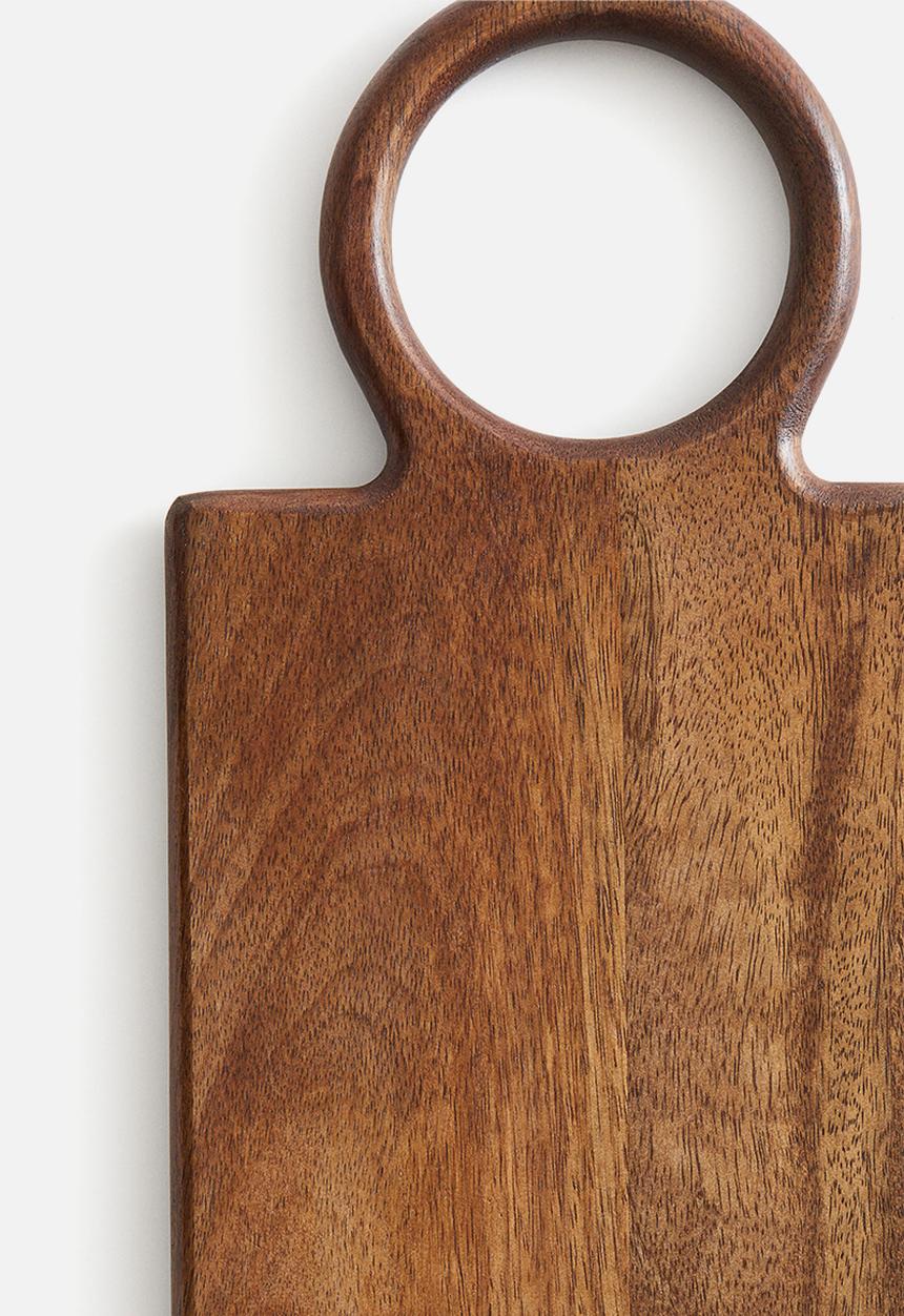 H&M - Large mango wood chopping board - brown