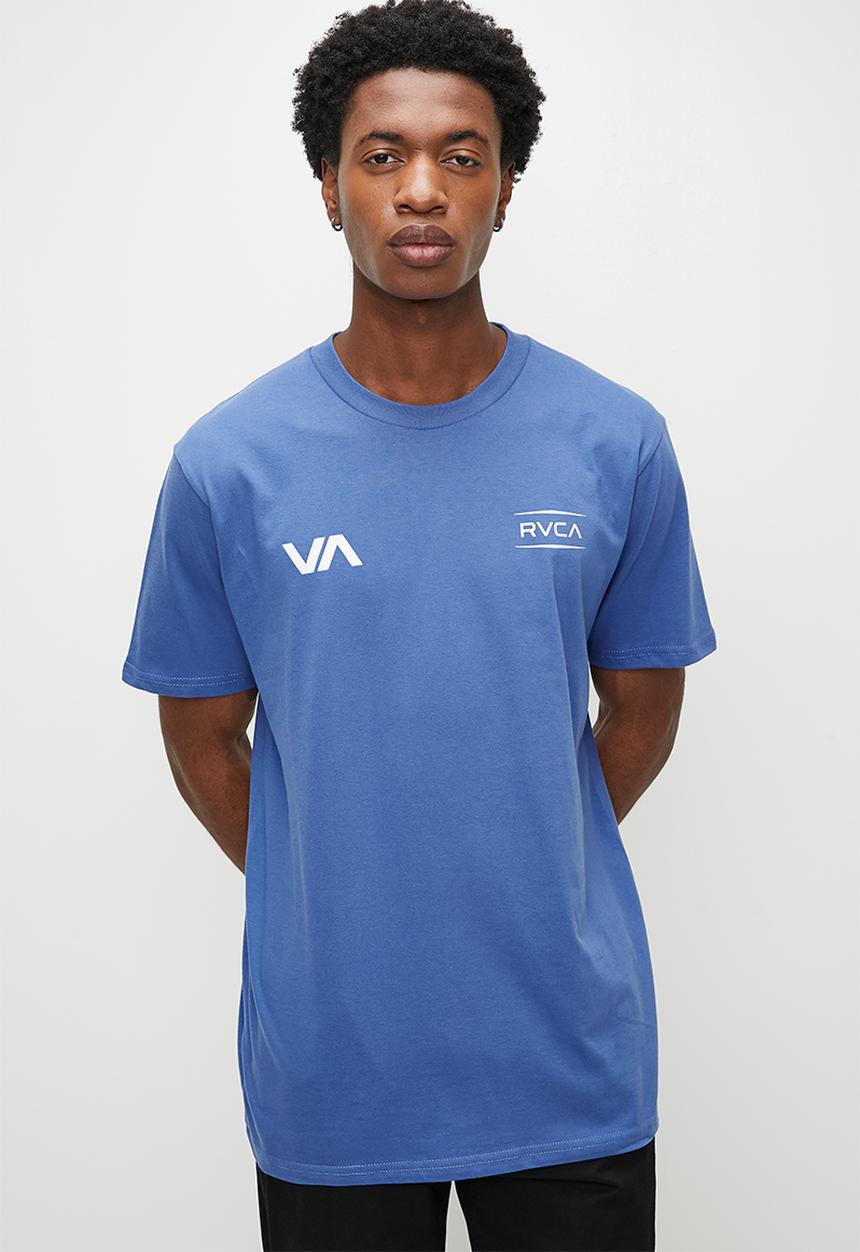 RVCA - After Balance Ss Tee - federal blue (FDBL)