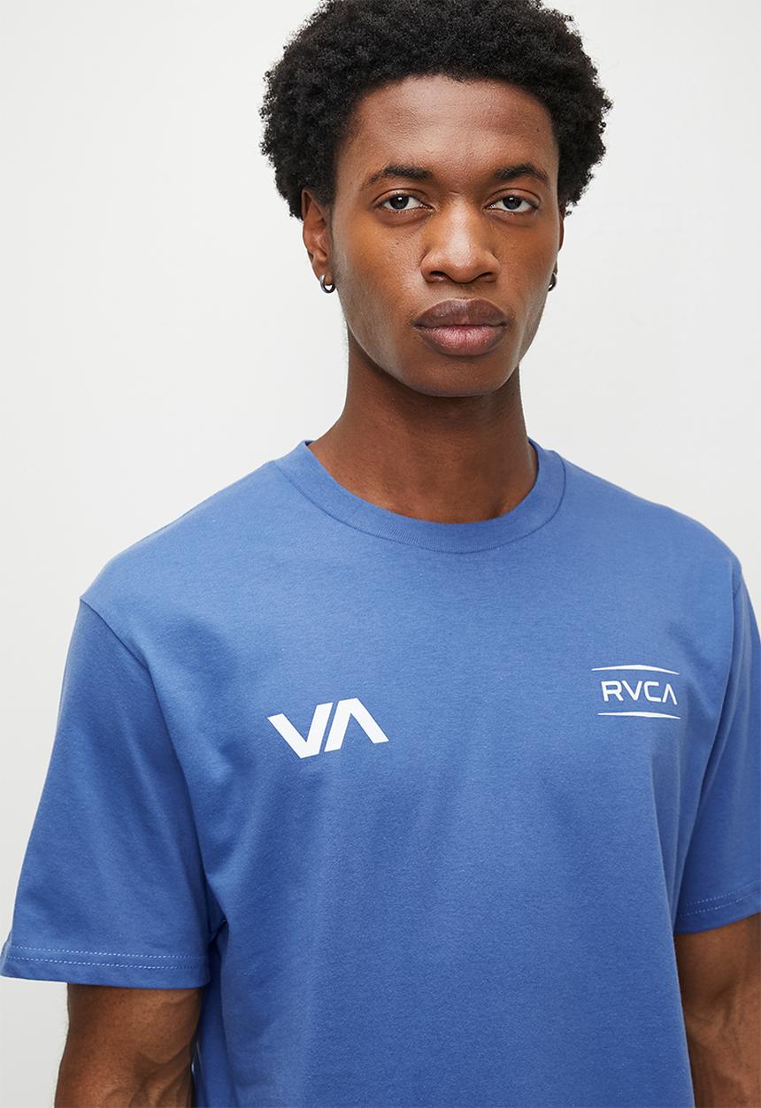RVCA - After Balance Ss Tee - federal blue (FDBL)