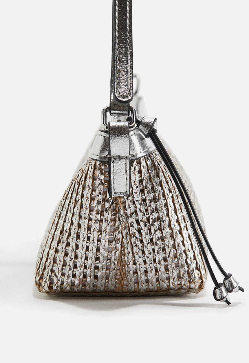 H&M - Shoulder bag - silver-coloured