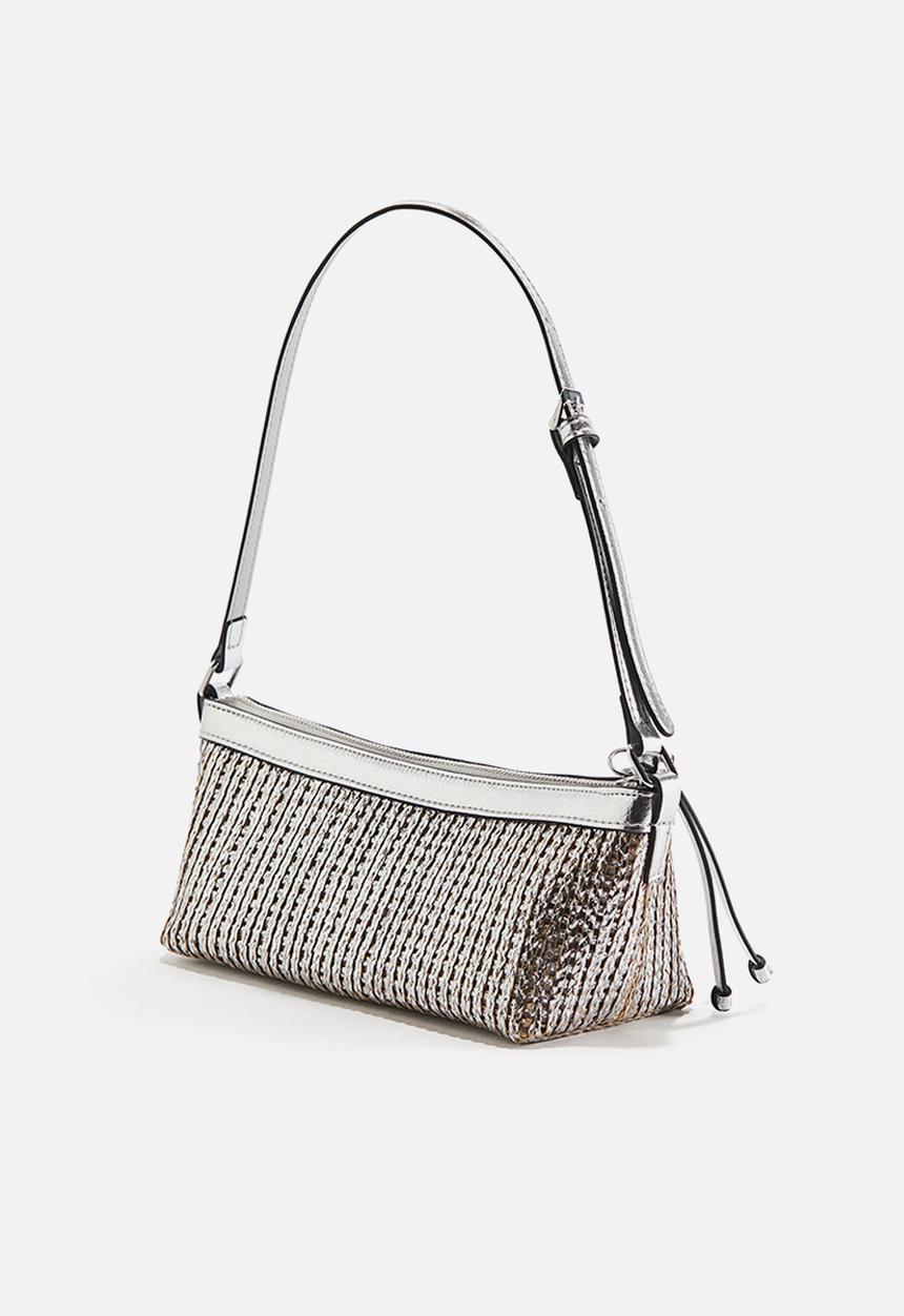 H&M - Shoulder bag - silver-coloured