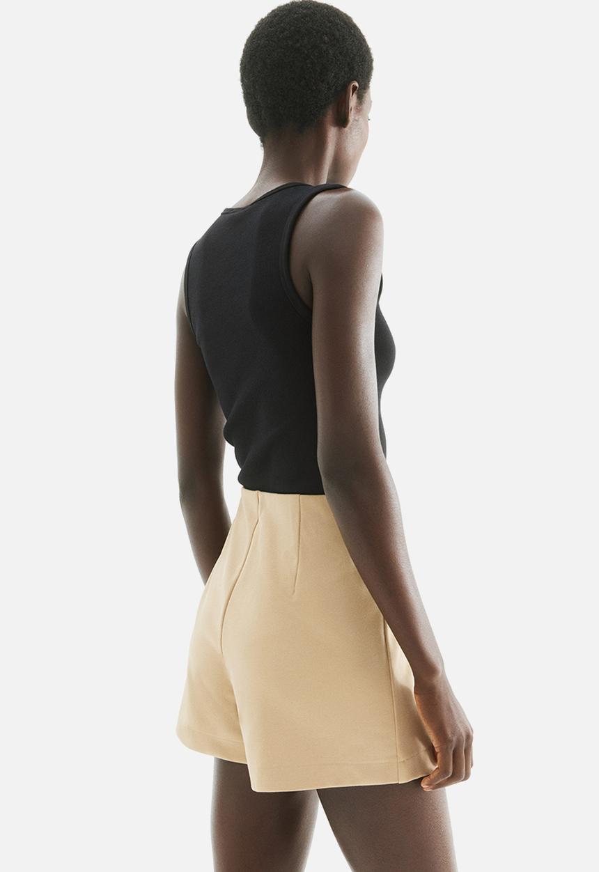 H&M - Button-front skort - beige