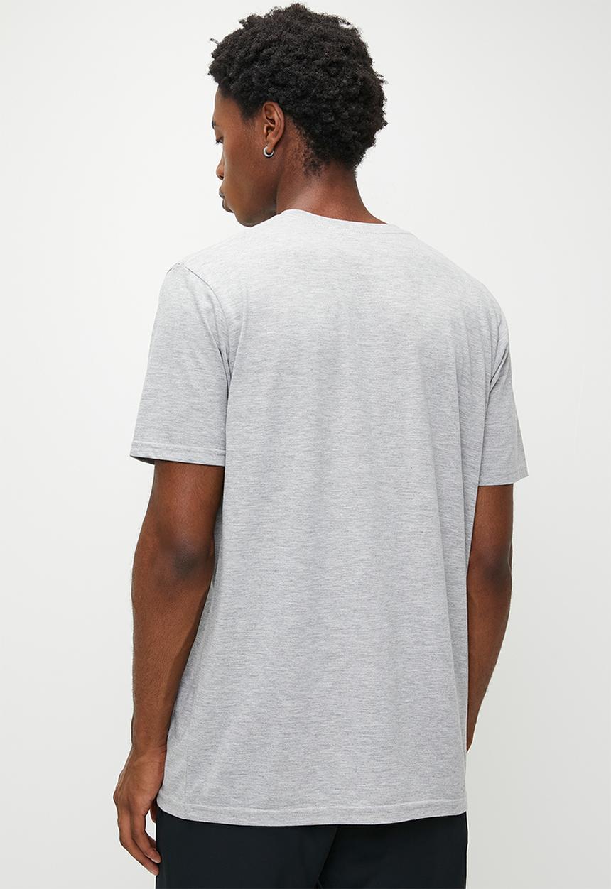 RVCA - DIVISION TEE - grey heather (AHR)