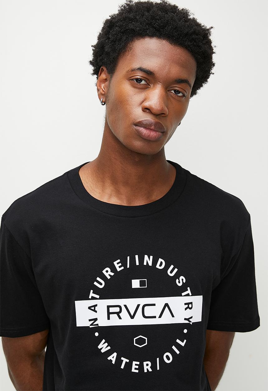 RVCA - GOAL SS TEE - black