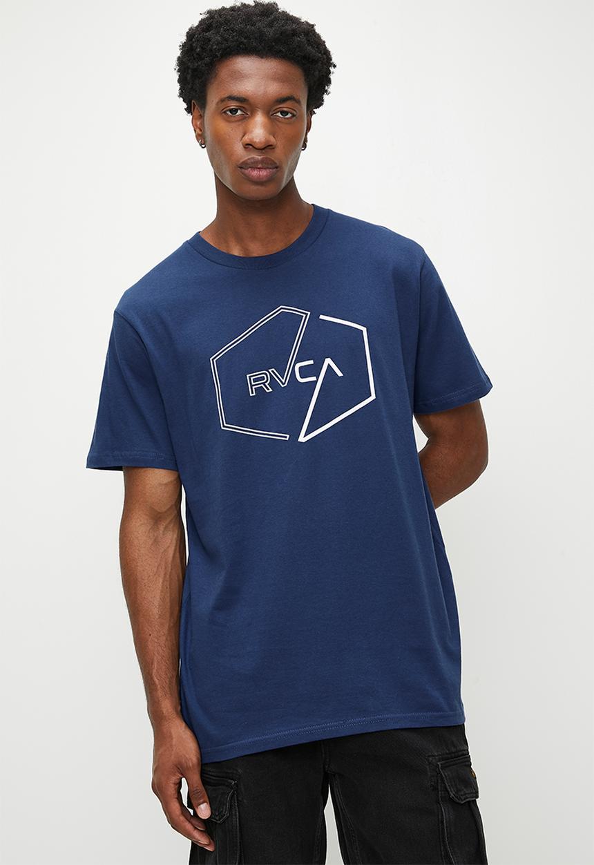 RVCA - PIN HEX SS TEE - estate blue (STBL)