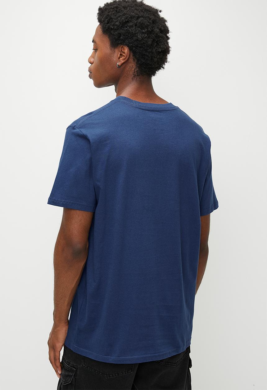RVCA - PIN HEX SS TEE - estate blue (STBL)