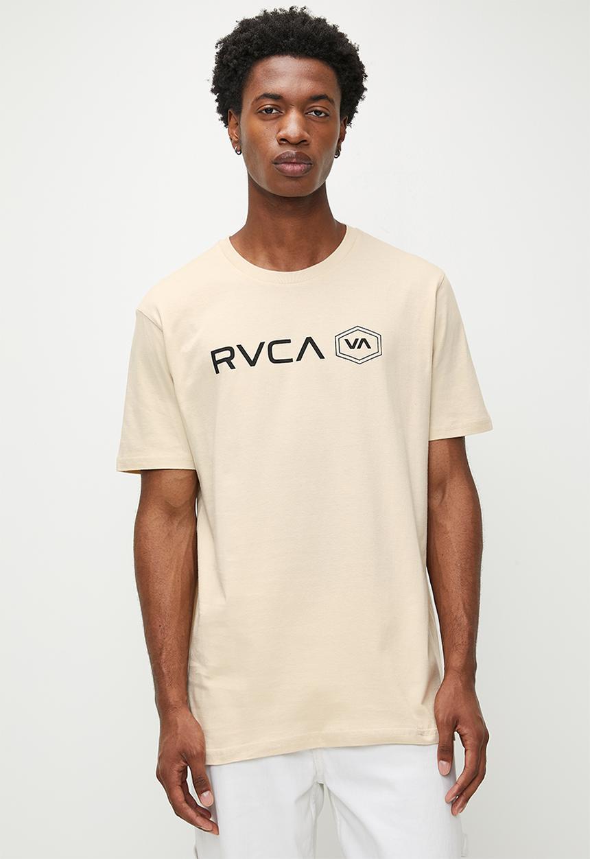 RVCA - AIR HEX SS TEE - fog (FOG)