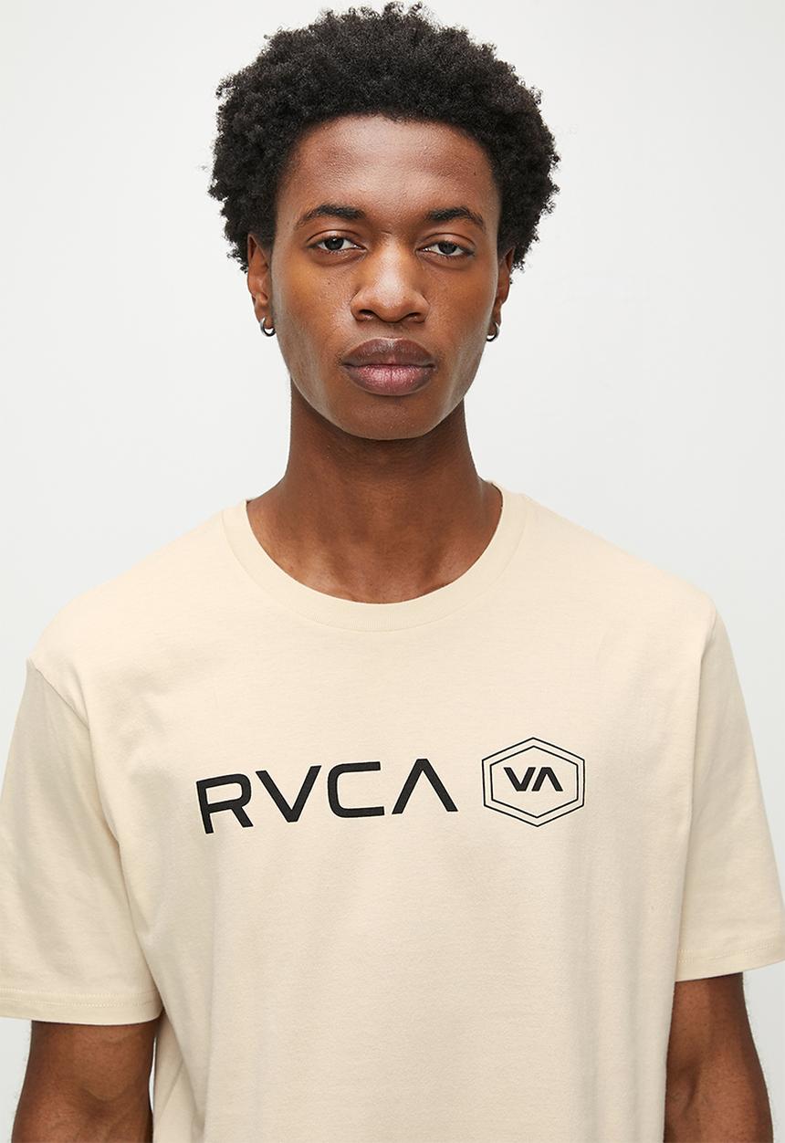 RVCA - AIR HEX SS TEE - fog (FOG)