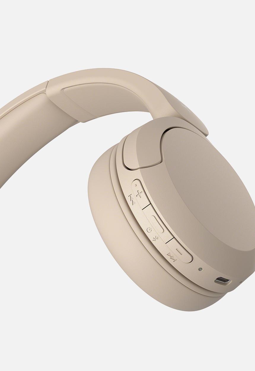 Sony - Sony WH-CH520 Bluetooth On-Ear Headphones - Beige