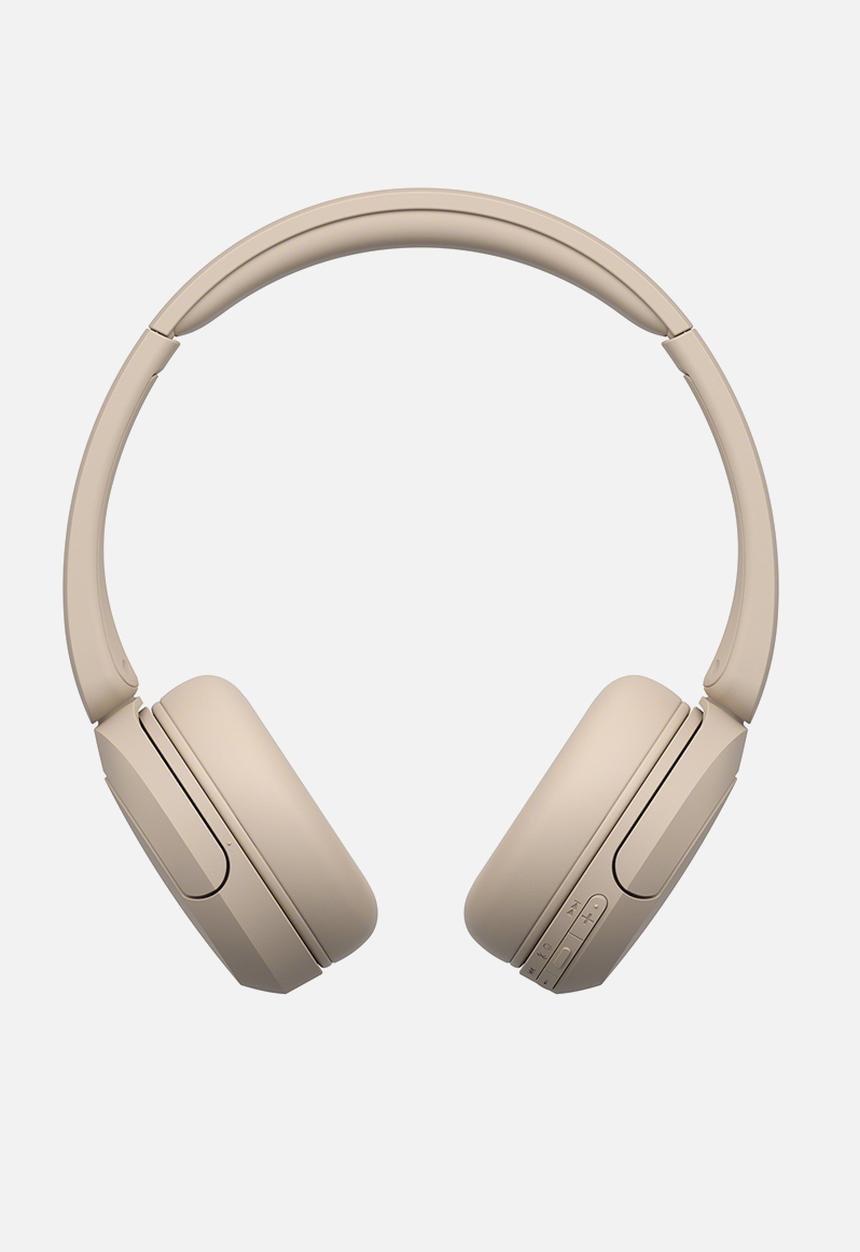 Sony - Sony WH-CH520 Bluetooth On-Ear Headphones - Beige