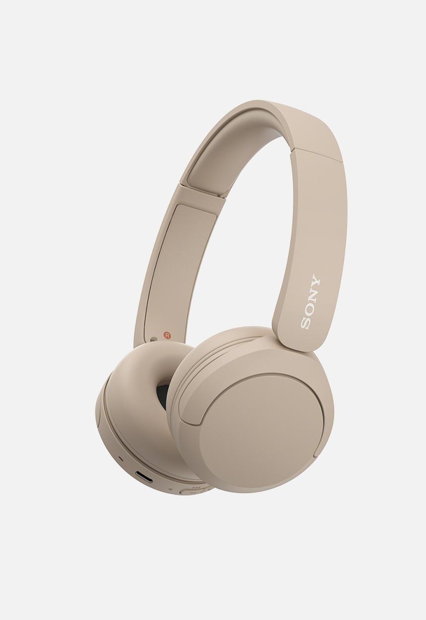 Sony - Sony WH-CH520 Bluetooth On-Ear Headphones - Beige