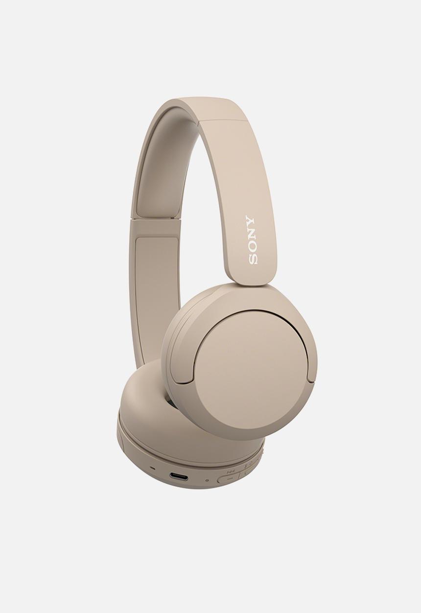 Sony - Sony WH-CH520 Bluetooth On-Ear Headphones - Beige