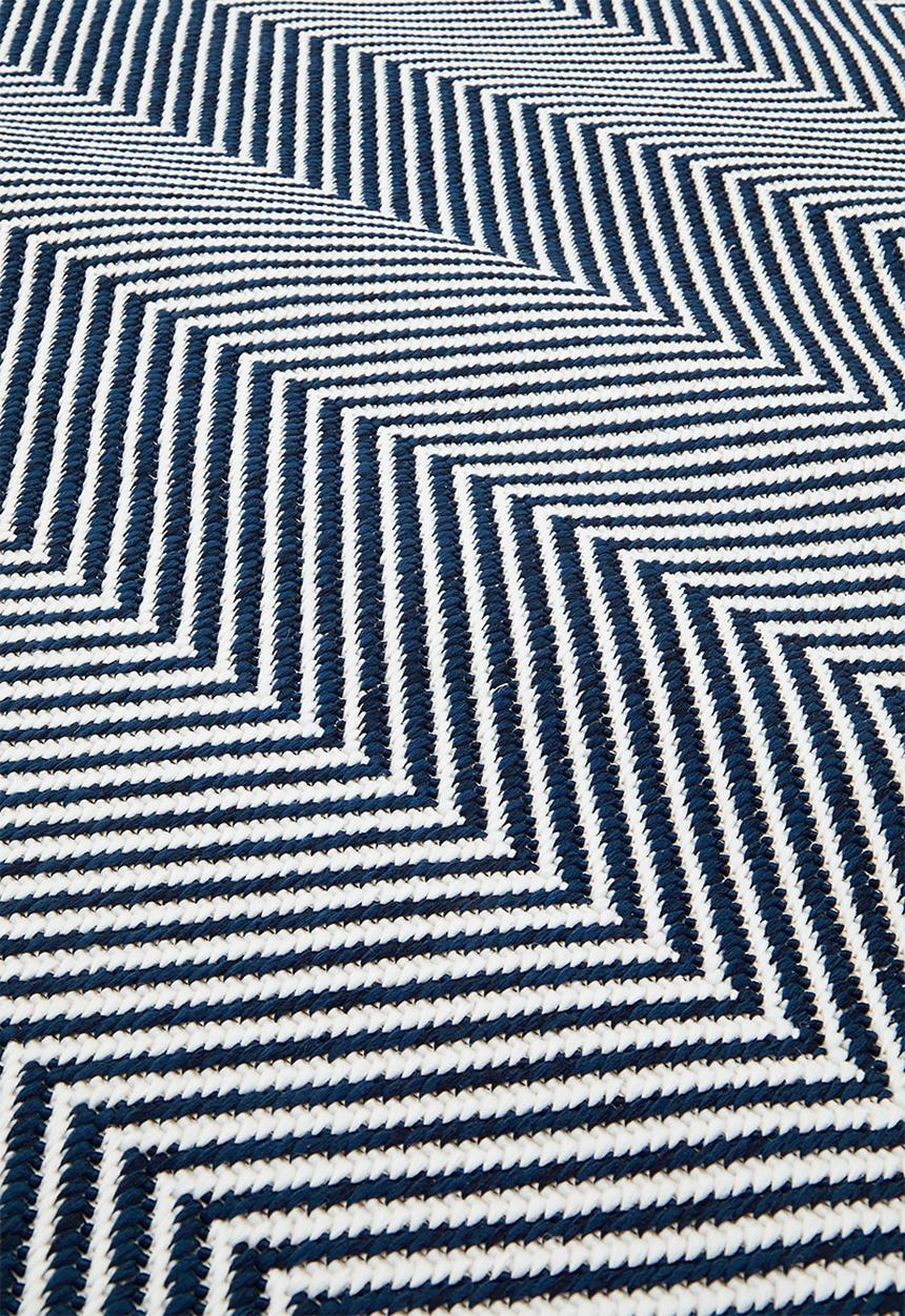 Fotakis - Zig Outdoor/Indoor Rug - Navy