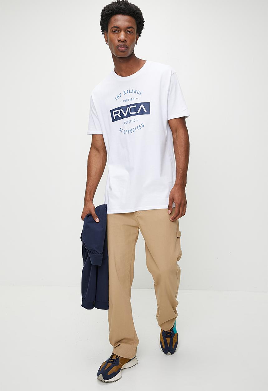 RVCA - GOAL SS TEE - white (WHT)